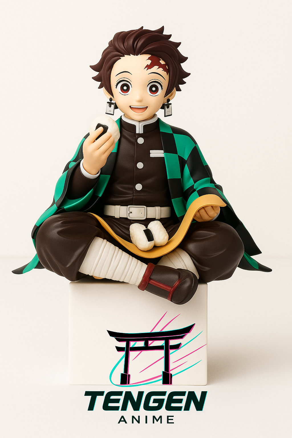 Demon Slayer – Tanjiro Kamado Sitting Action Figure (15cm)