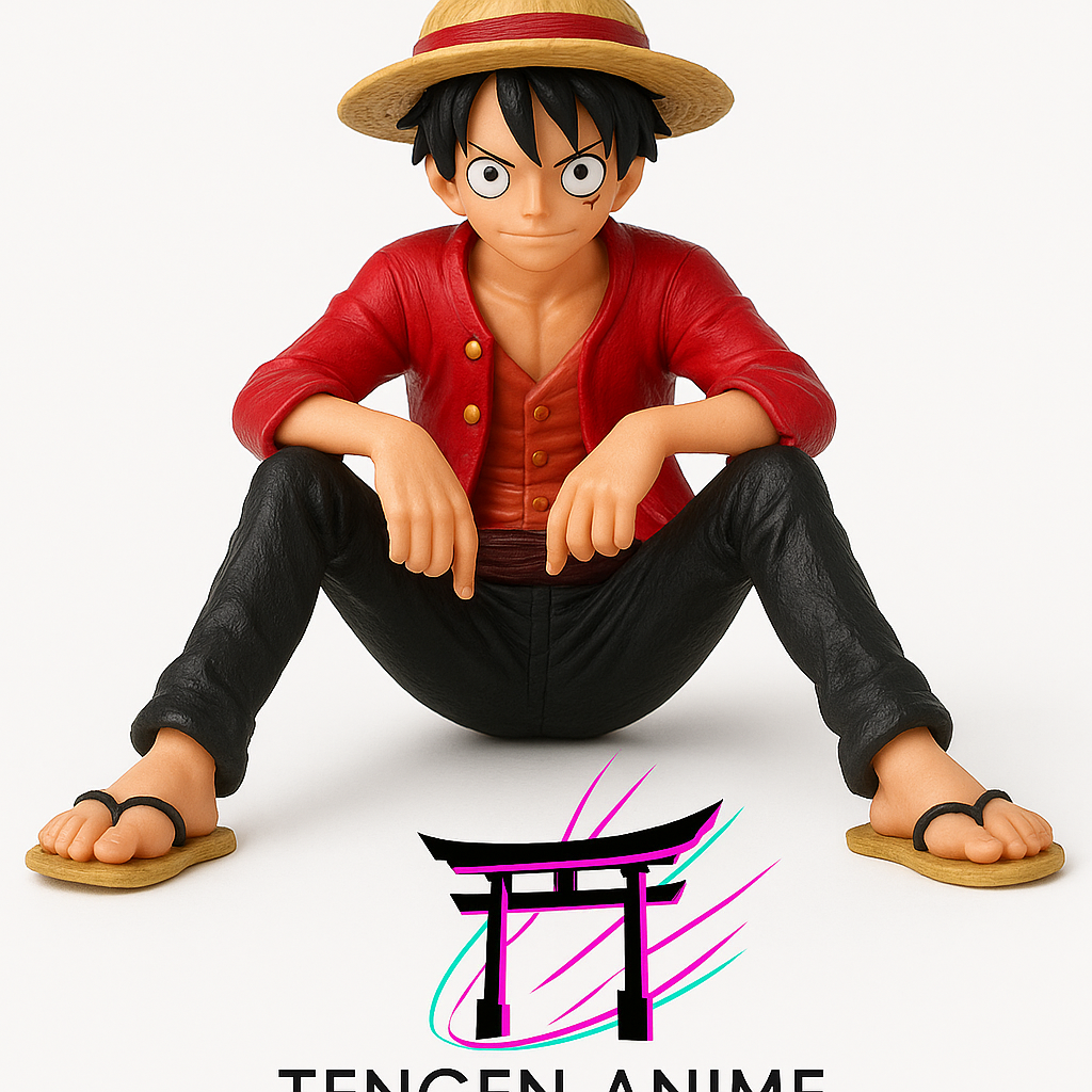 One Piece – Luffy Sitting Action Figure (10cm)